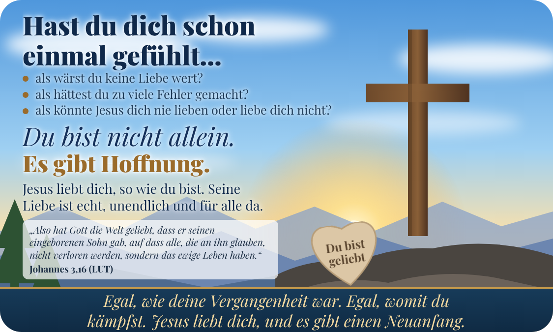 Vorderseite der Millions-Missing-Visitenkarte