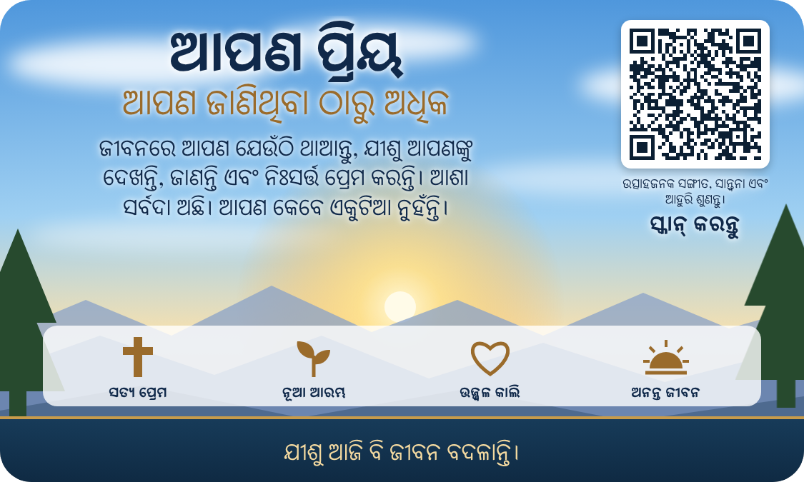 କାମ କରୁଥିବା QR କୋଡ୍ ସହିତ Millions Missing ଆଉଟ୍‌ରିଚ୍ ବିଜନେସ୍ କାର୍ଡର ପଛପାଖ