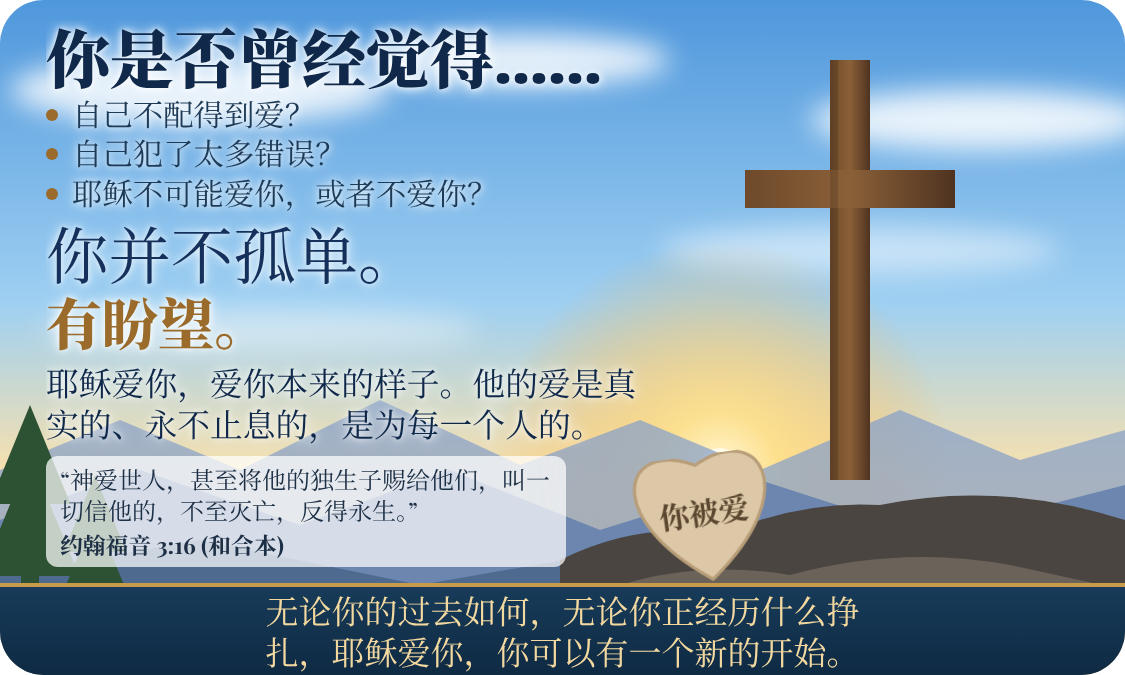 Millions Missing 传福音名片正面